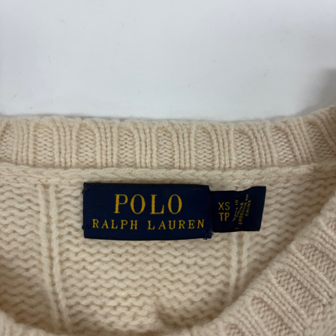 폴로 울 캐시미어 니트  상품이미지7