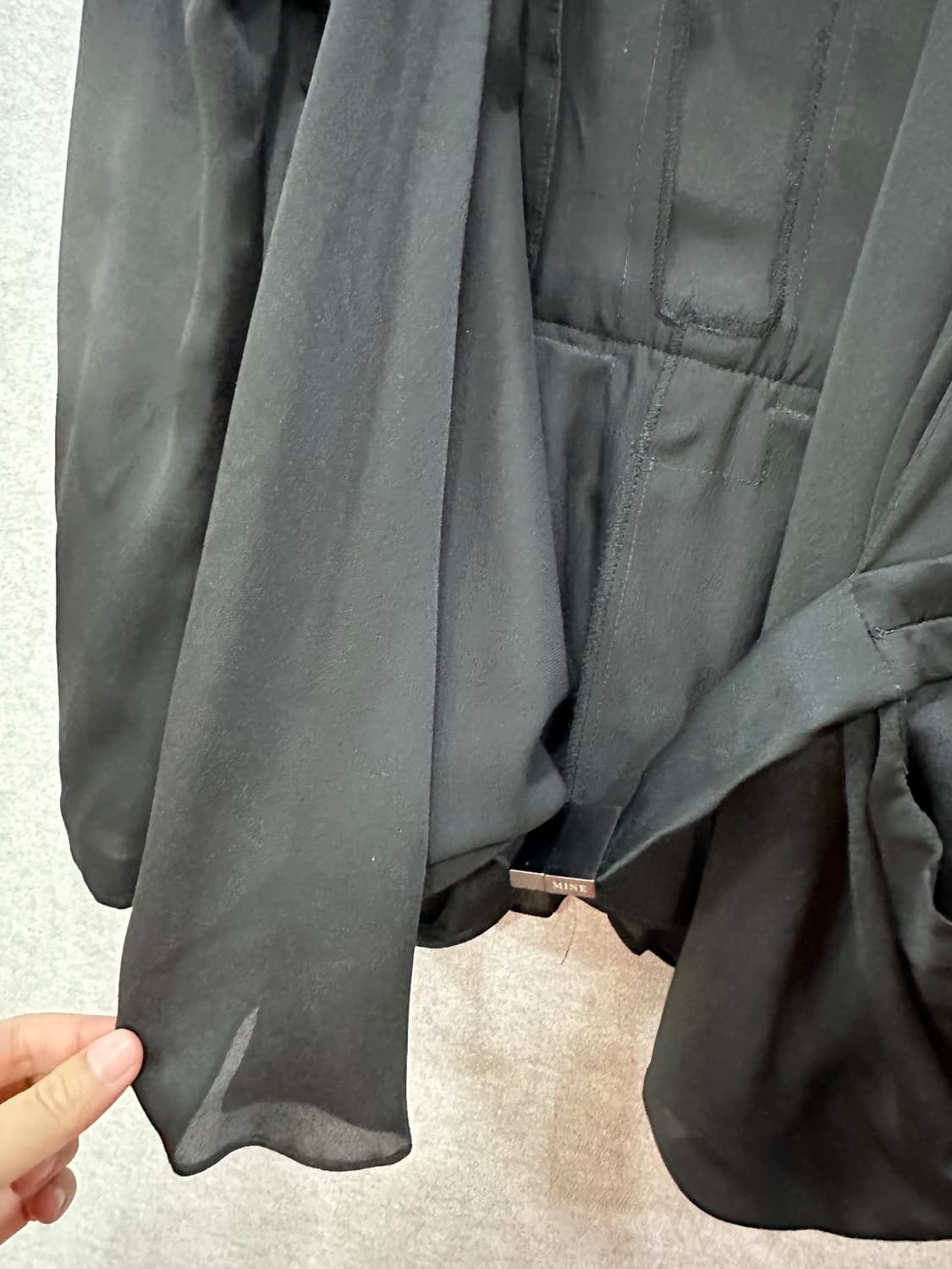 한섬 마인 실크 숏 자켓 상품이미지4