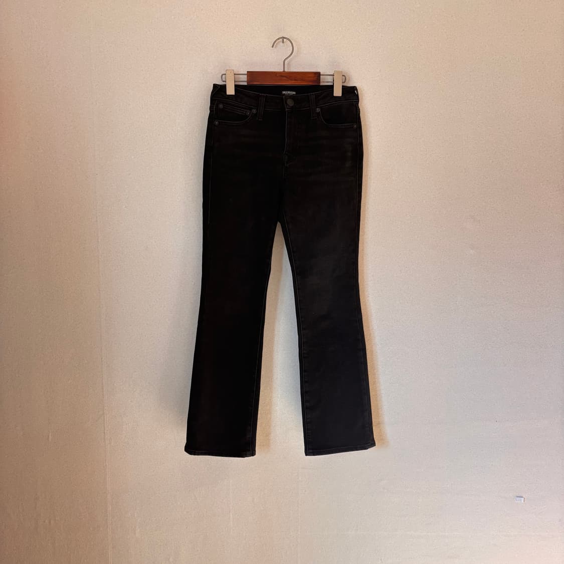 FW 트루릴리젼 블랙진 25 26 스판 기모 데님 청바지 슬림 부츠  상품이미지1