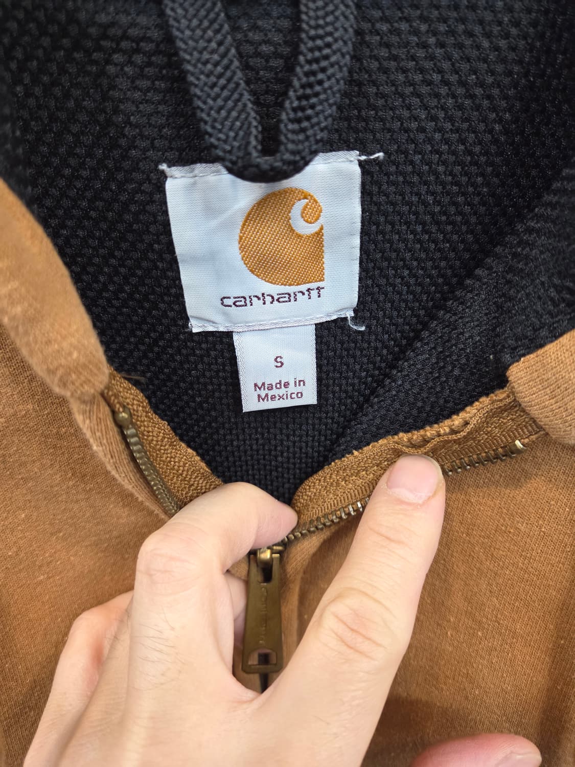 칼하트 써멀 레인디펜더 후드집업 s 레귤러  상품이미지3