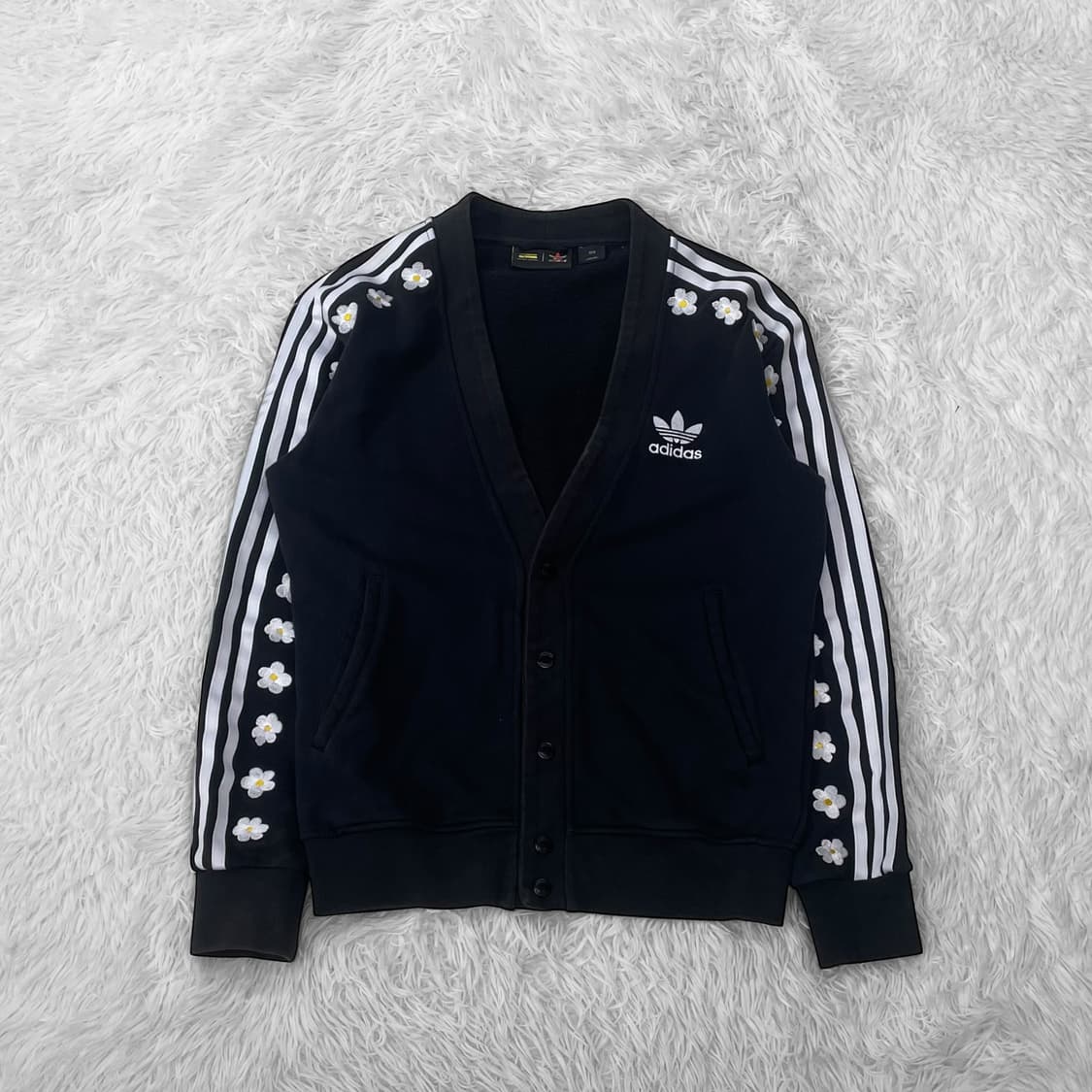 아디다스 x 퍼렐윌리엄스 데이지 스웻 가디건 블랙 상품이미지2