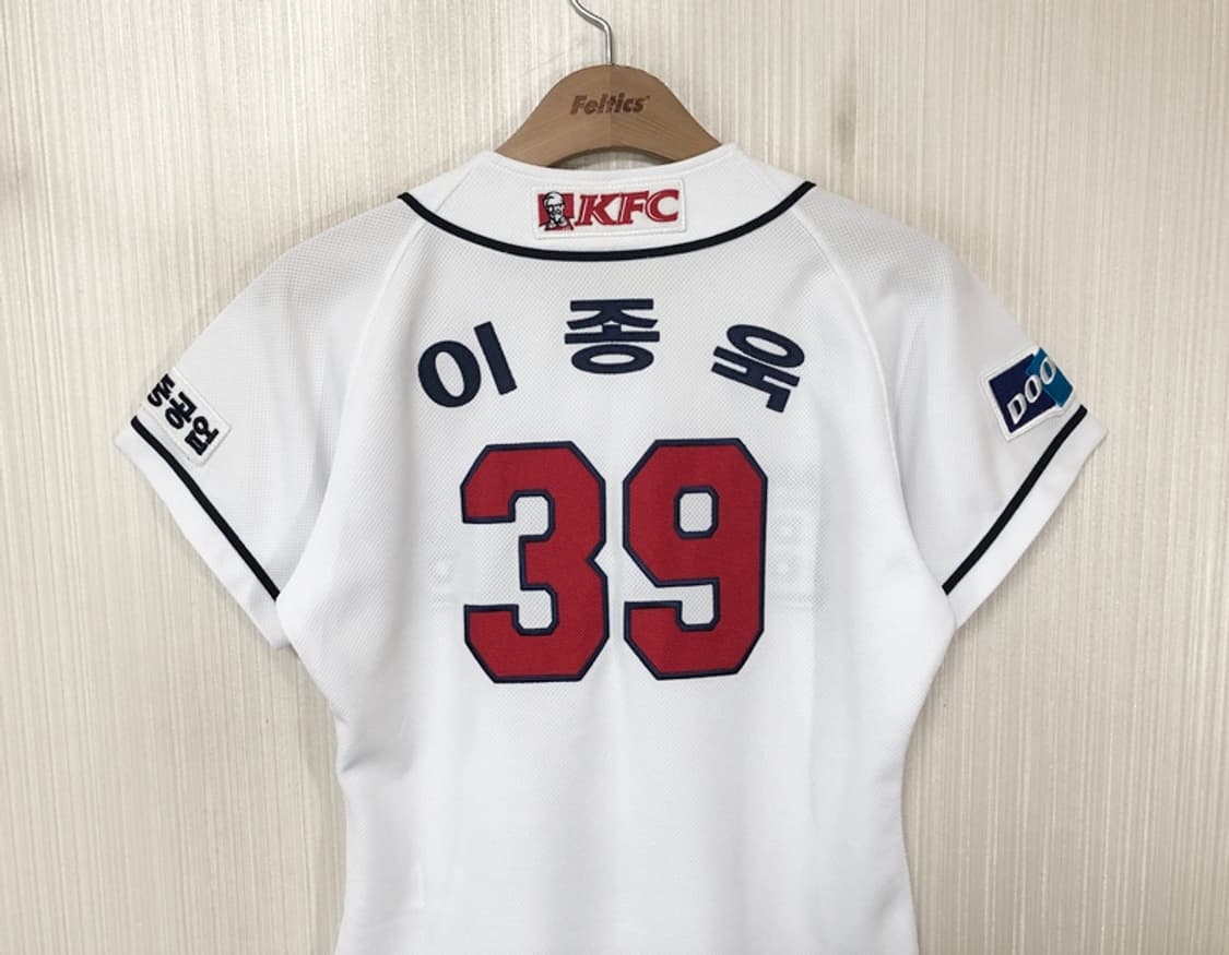 KBO 위팬 두산베어스 홈유니폼/져지 2XS(80) #39 이종욱 상품이미지9