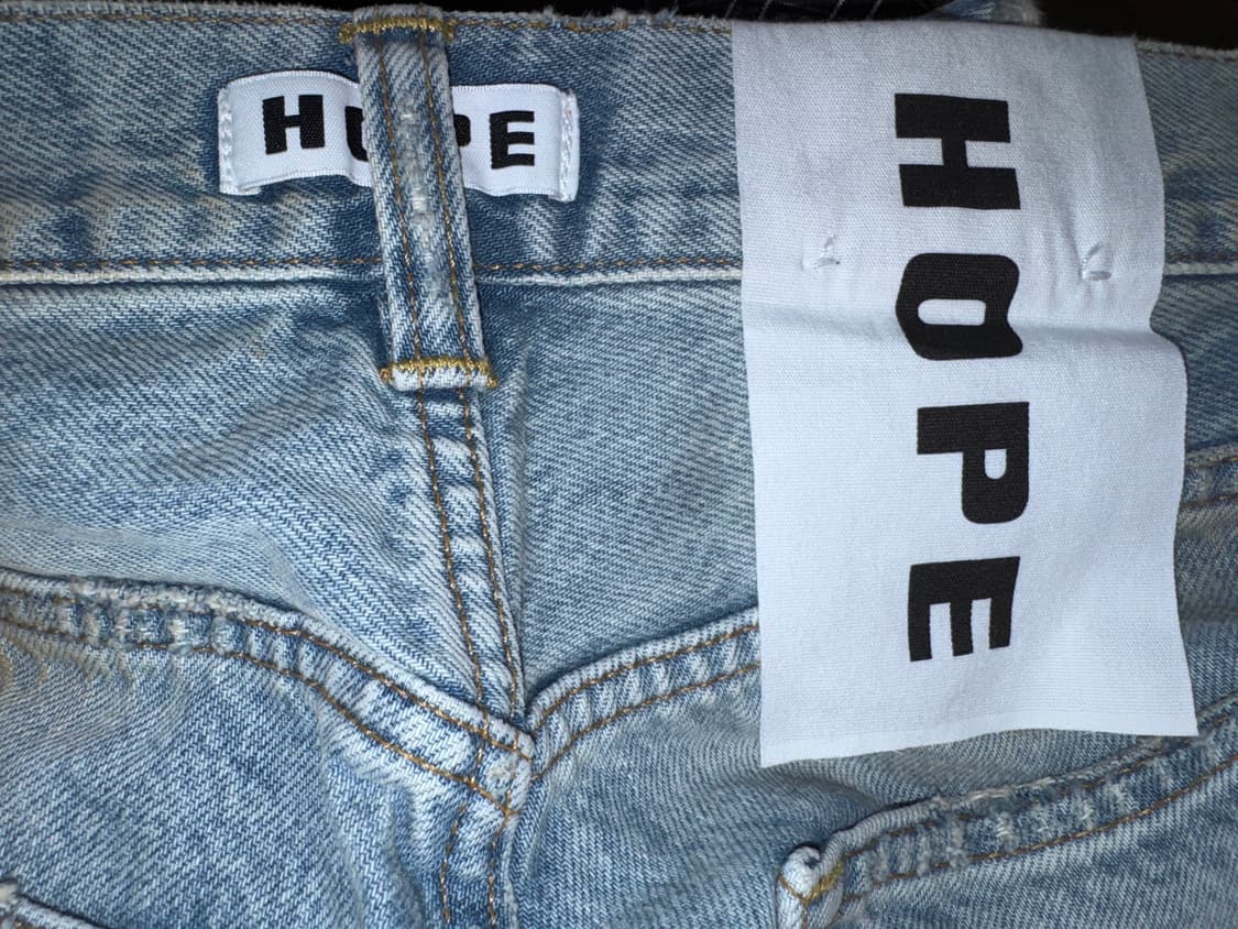 Hope stockholm,미착용) 워싱 데님 하프팬츠 상품이미지4