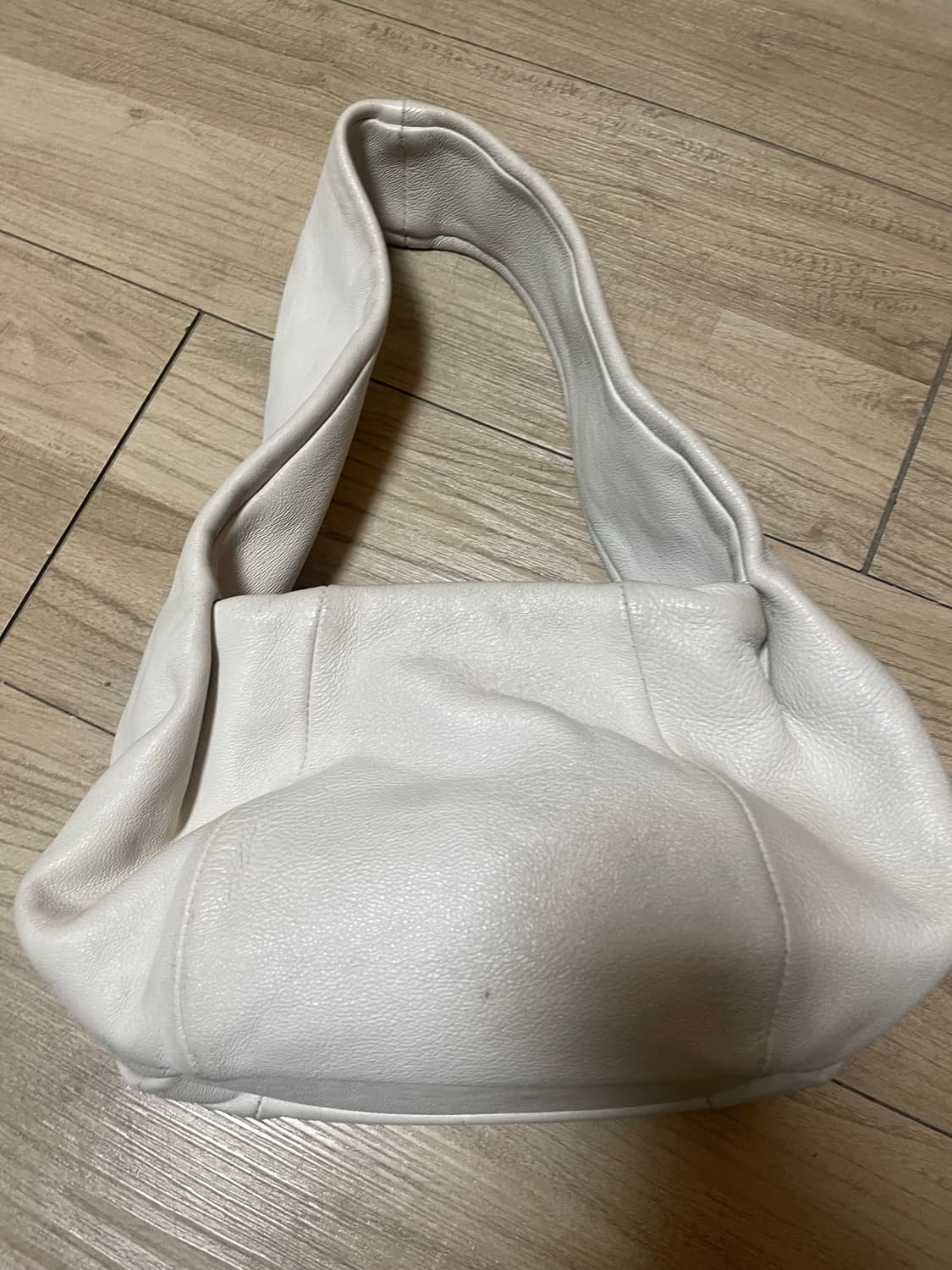 미니 레더 숄더백 아이보리 상품이미지4