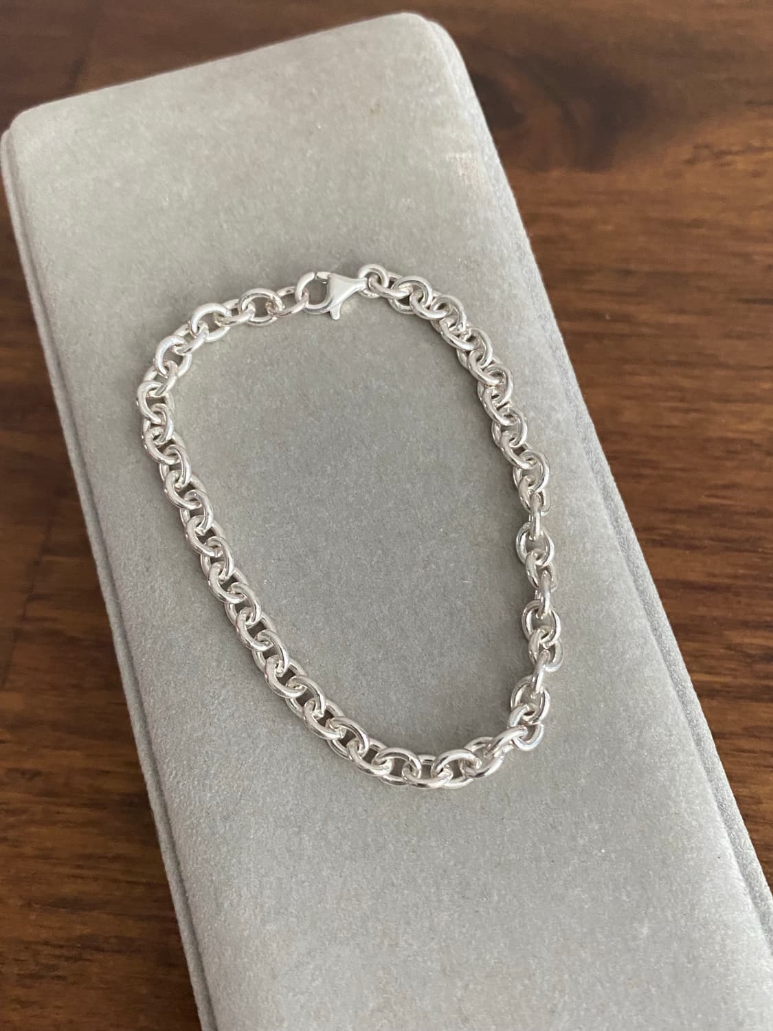 실버 체인 팔찌(925,새제품) 상품이미지2