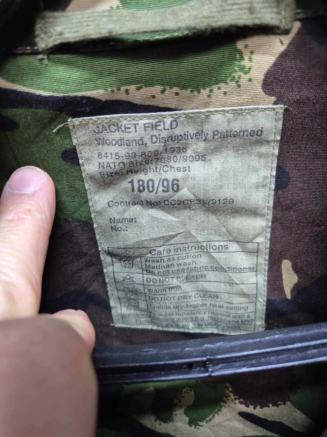 영국군 필드자켓 상품이미지2