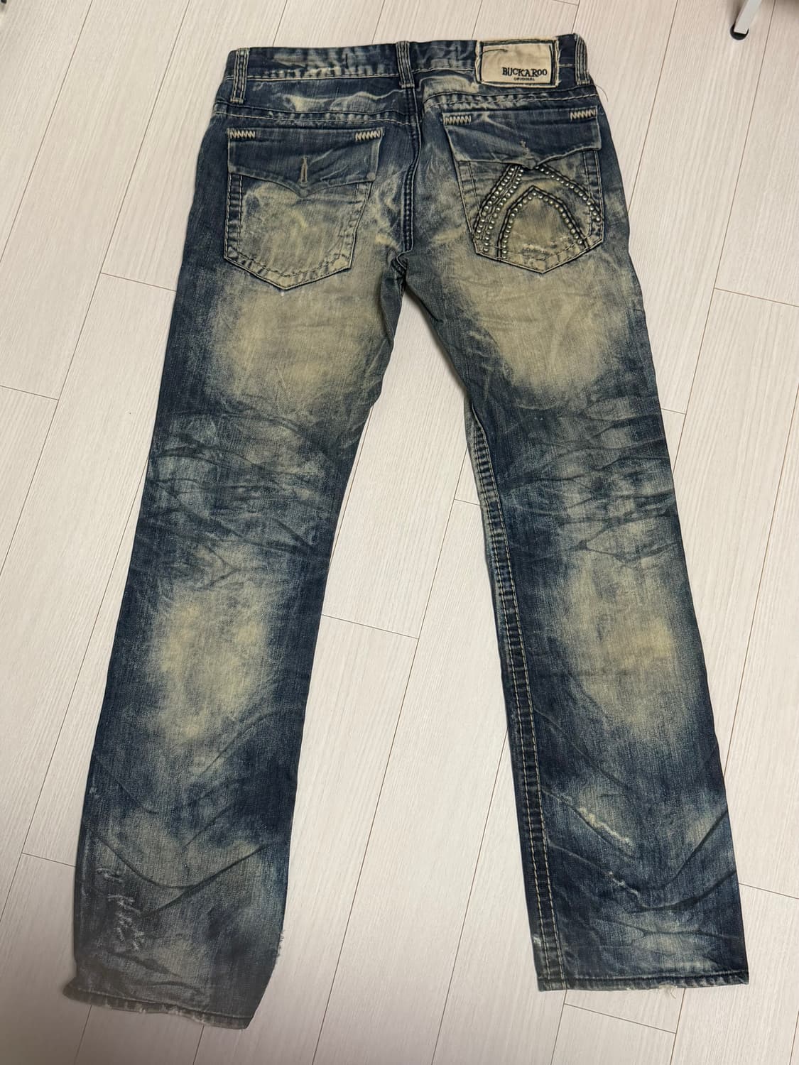 studded point Buckaroo denim pants 상품이미지3