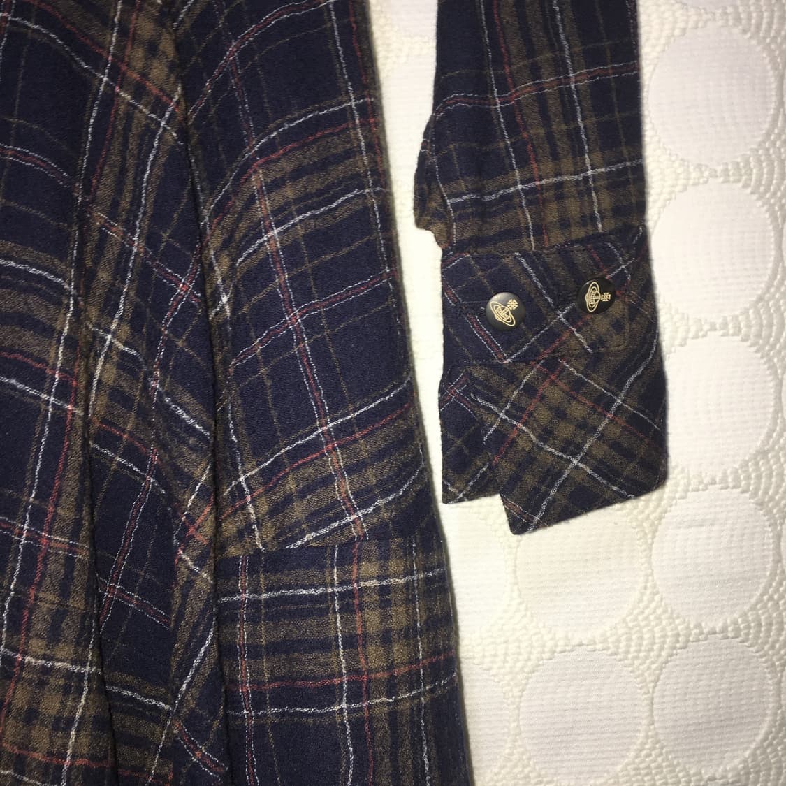 viviennewestwood체크 울 원피스 상품이미지7