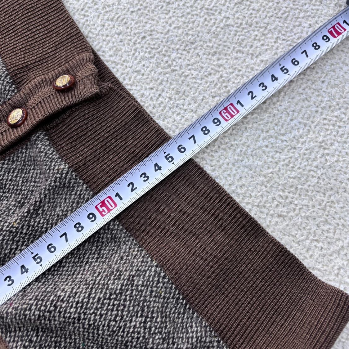 110 라코스테 브라운 니트 조끼 0428E 상품이미지5