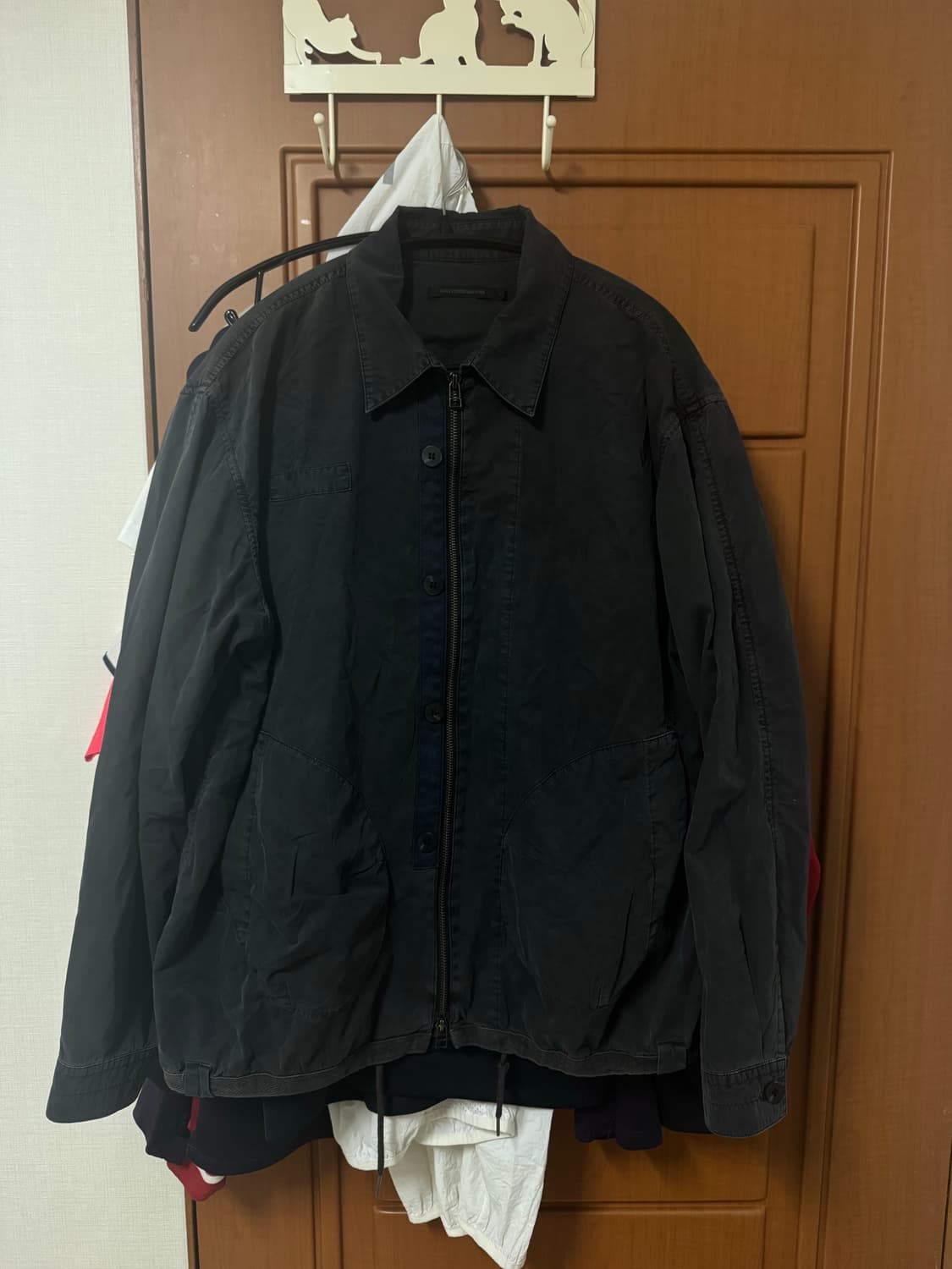 해칭룸  Boxer Shirket Long Dyed Indigo 4 L 상품이미지5