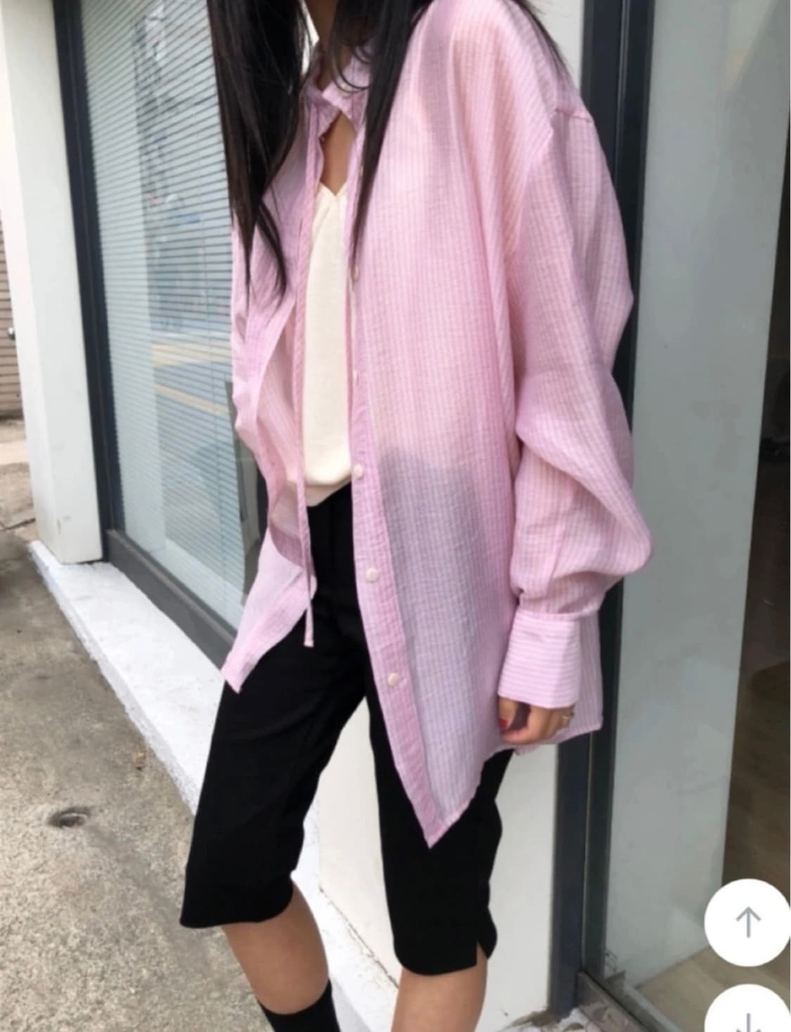 리스 lys 스트라이프 썸머 블라우스 상품이미지4