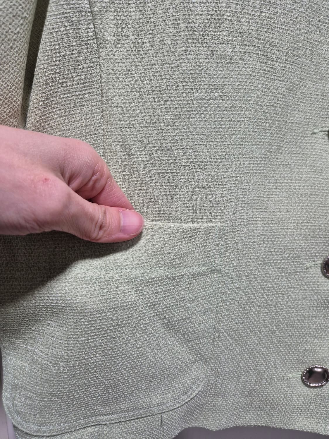 (세일)(새상품)jellpe 반팔 자켓 메로나색상 상품이미지3