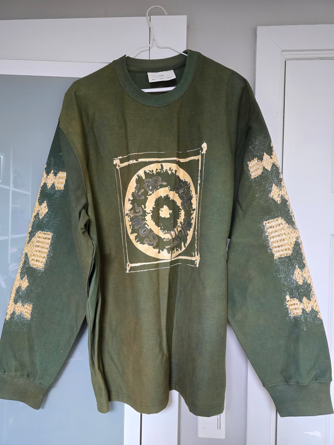 송포더뮤트 스웻 그린 48사이즈(105) 상품이미지2