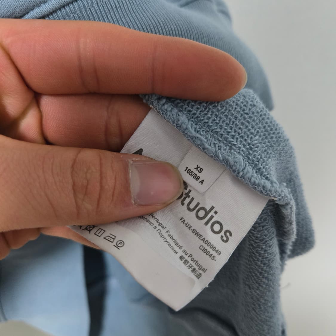 아크네스튜디오 코튼 맨투맨/ 남성 맨투맨/ 여성 맨투맨  상품이미지5