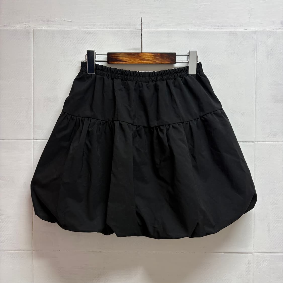 블랙 펌킨 벌룬 리본 미니스커트 JPN 상품이미지3