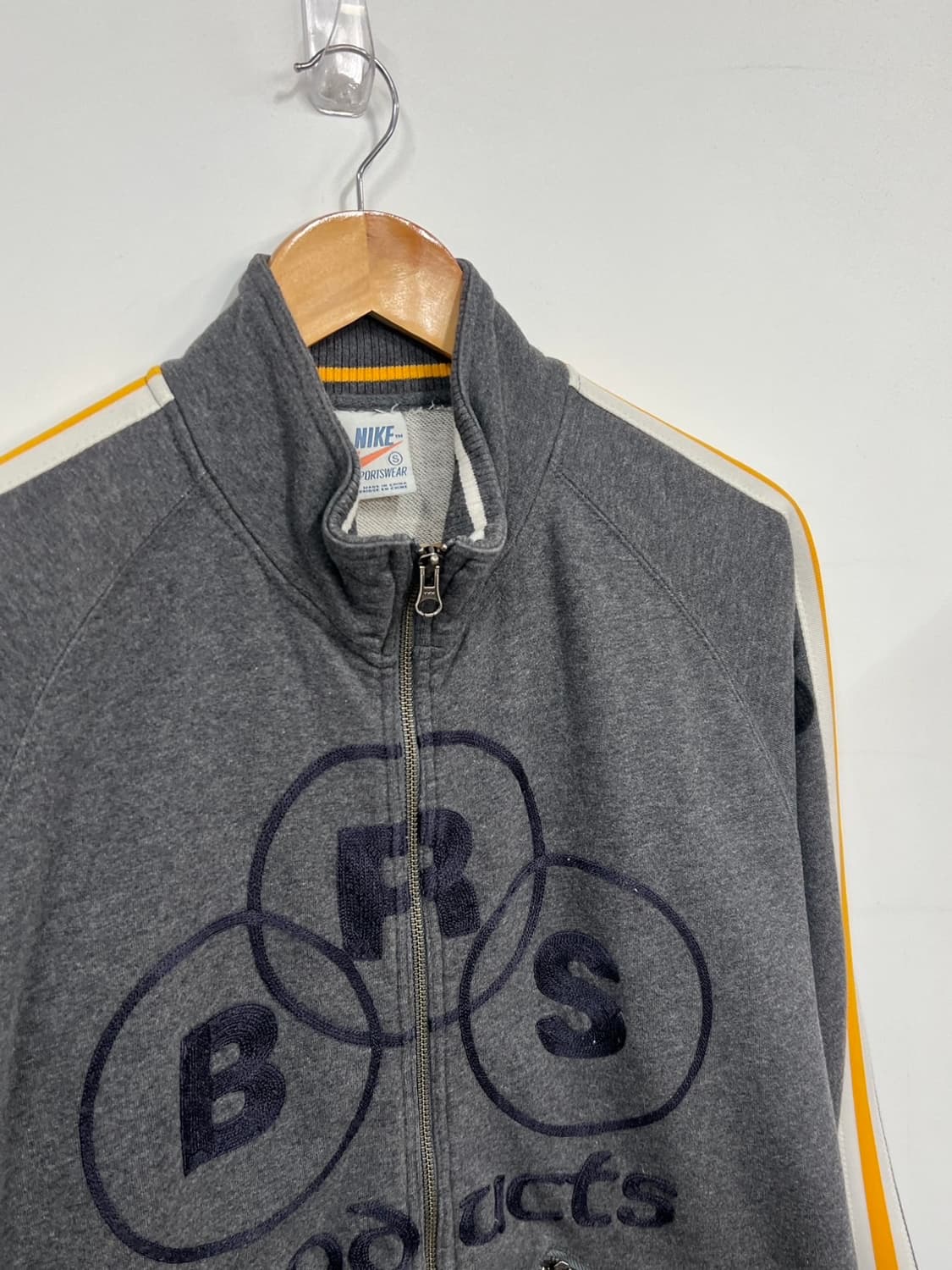 00s 나이키 올드스쿨 빈티지 BRS 코튼 트랙 져지 상품이미지2