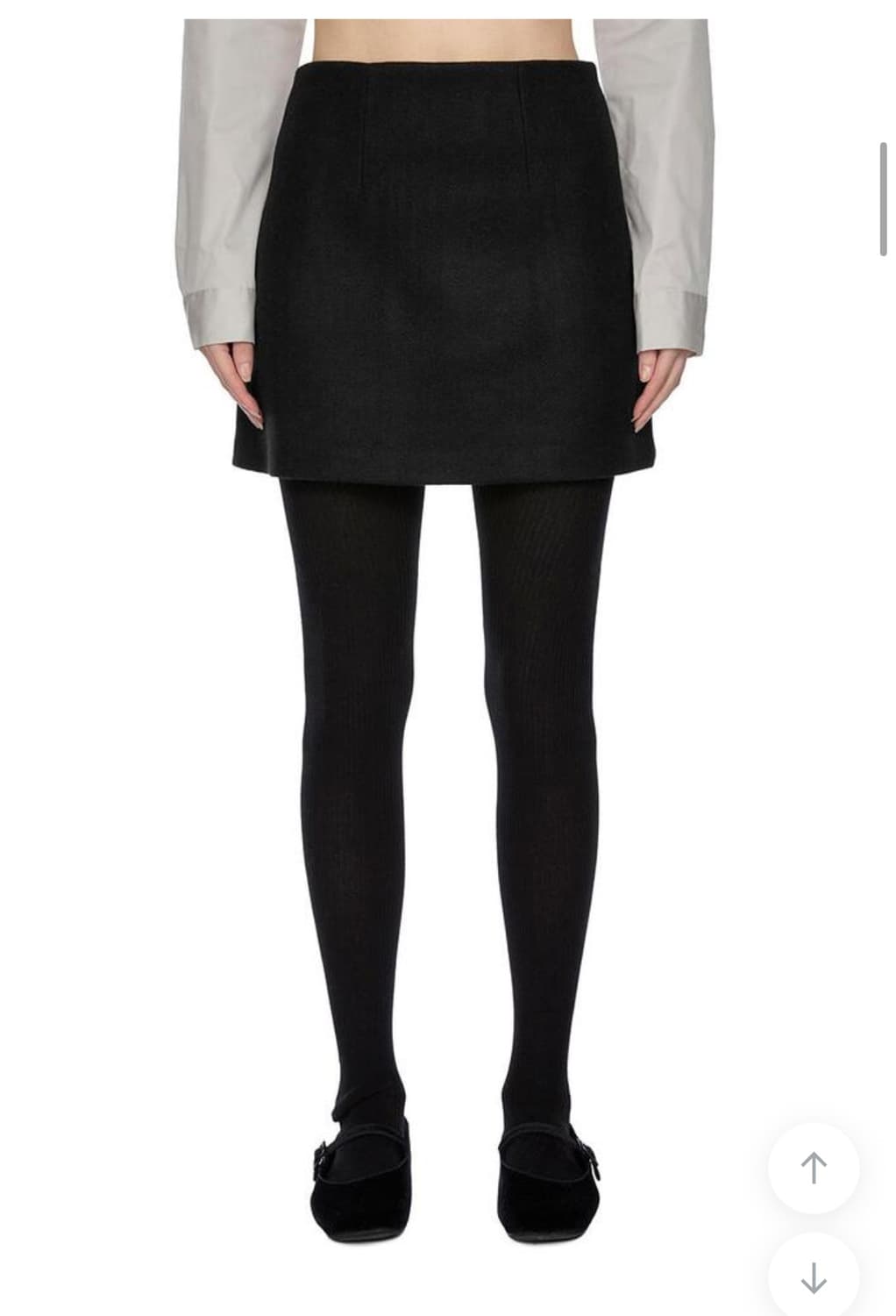 포르테나 울 쇼트 스커트 상품이미지1