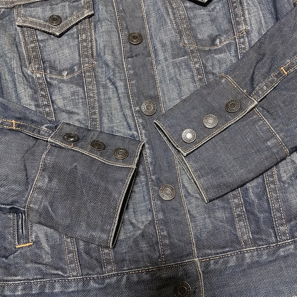 GAP 갭 데님 우먼 스냅버튼 청자켓 상품이미지6