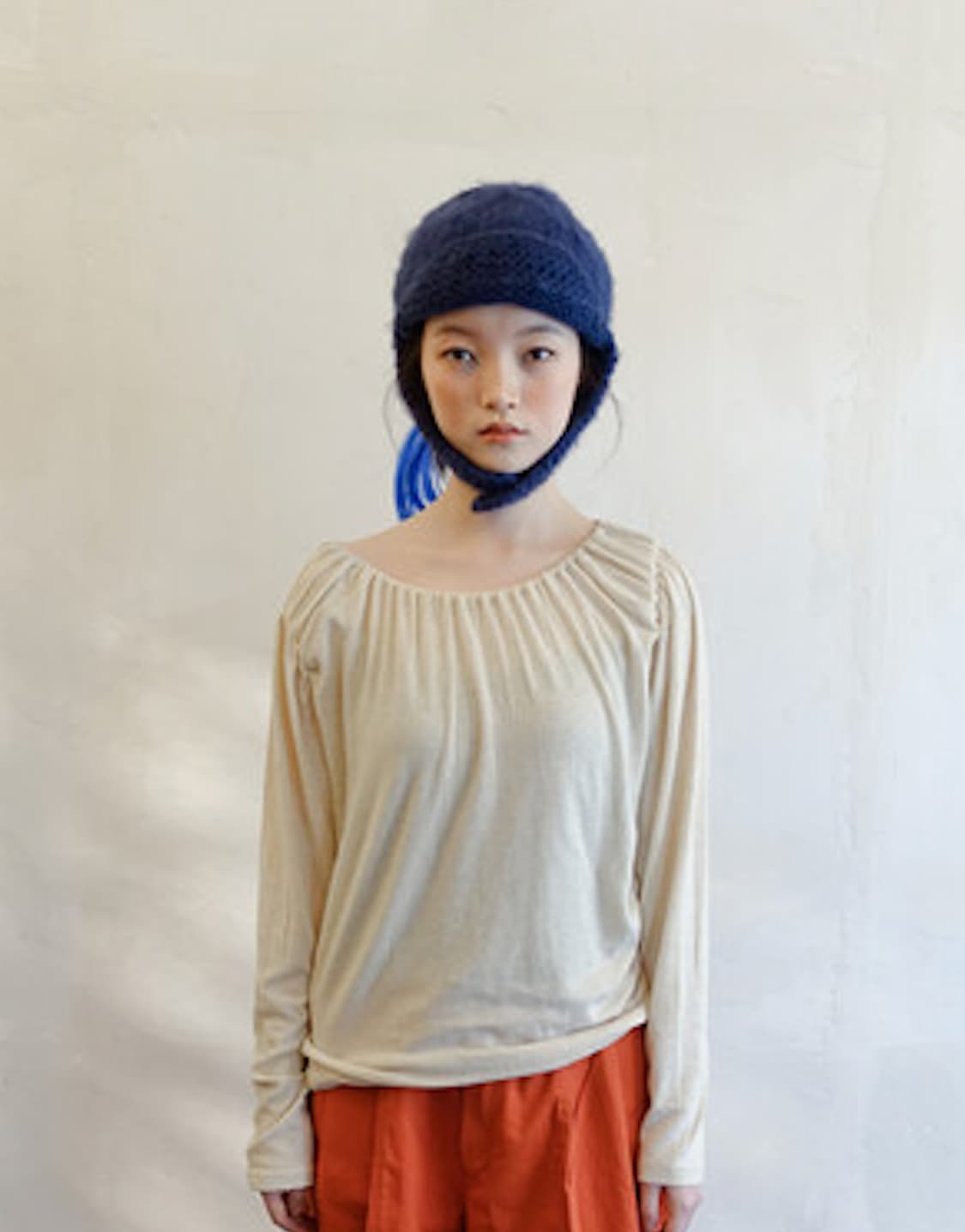 샵페어리 bushy flap beanie 블랙 상품이미지3