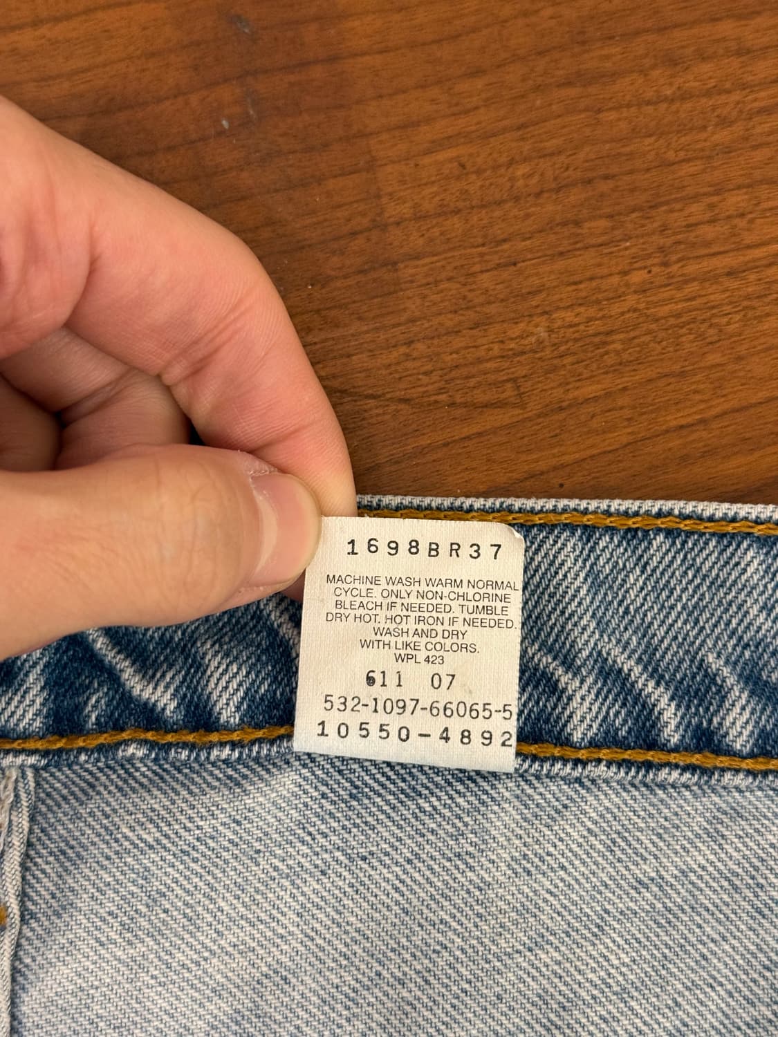 28) 90s USA Levi’s 550 Relaxed Fit Taper 상품이미지6