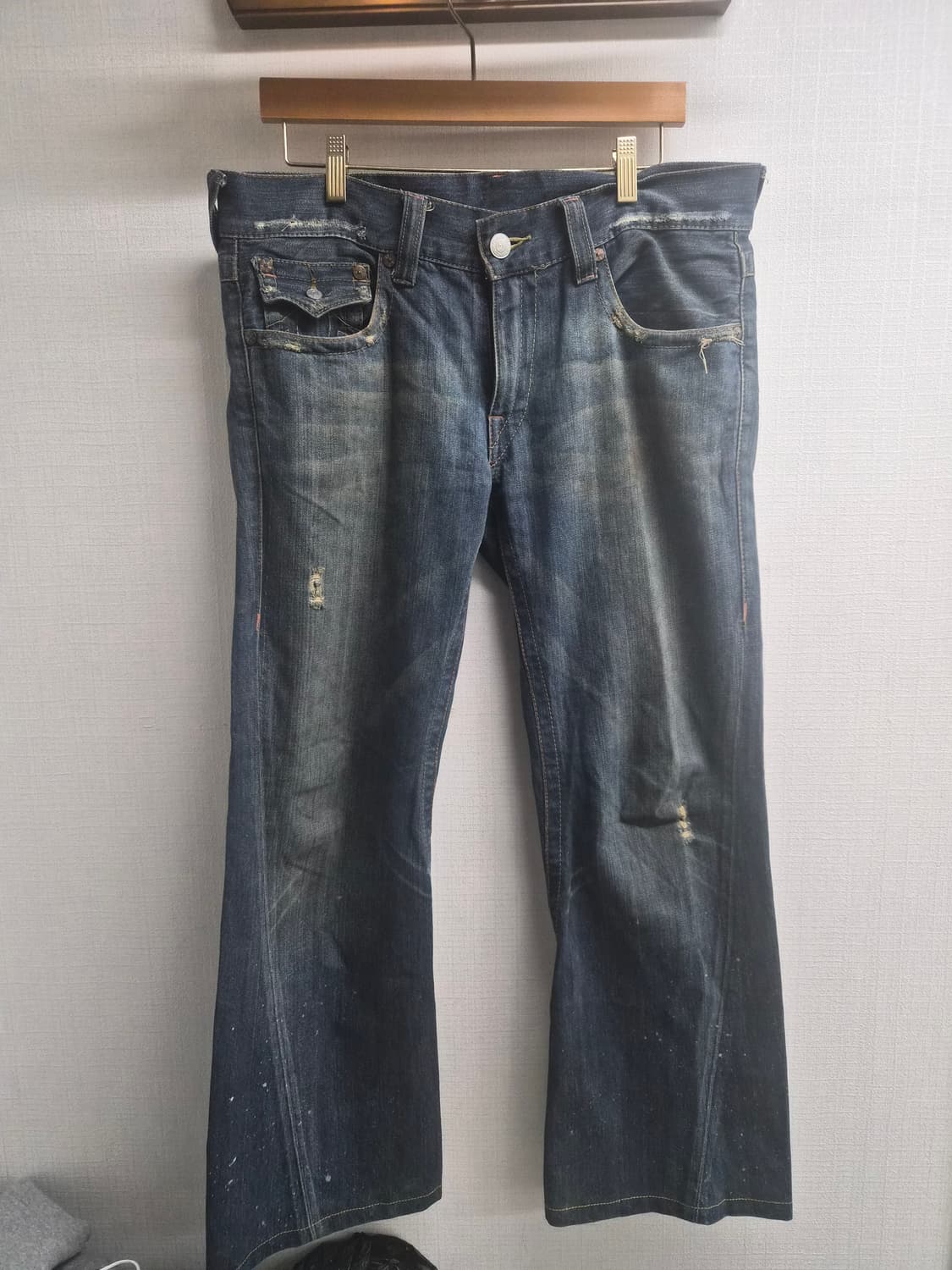 34) 트루릴리전 조이 #803 부츠컷 데님 팝니다 상품이미지2