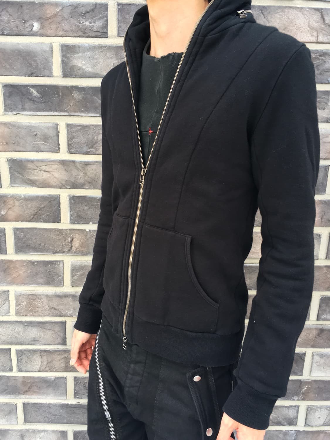     junhashimoto High Neck Zip Hoodie 상품이미지2