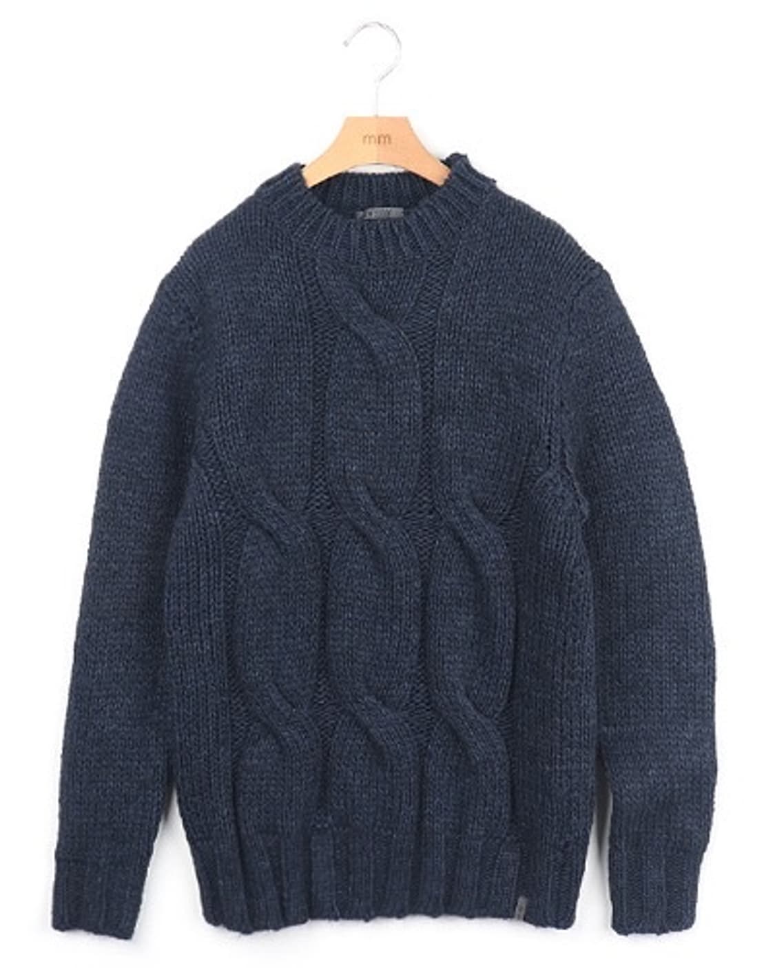 네이비 스웨터 (WISEGUY) 상품이미지1