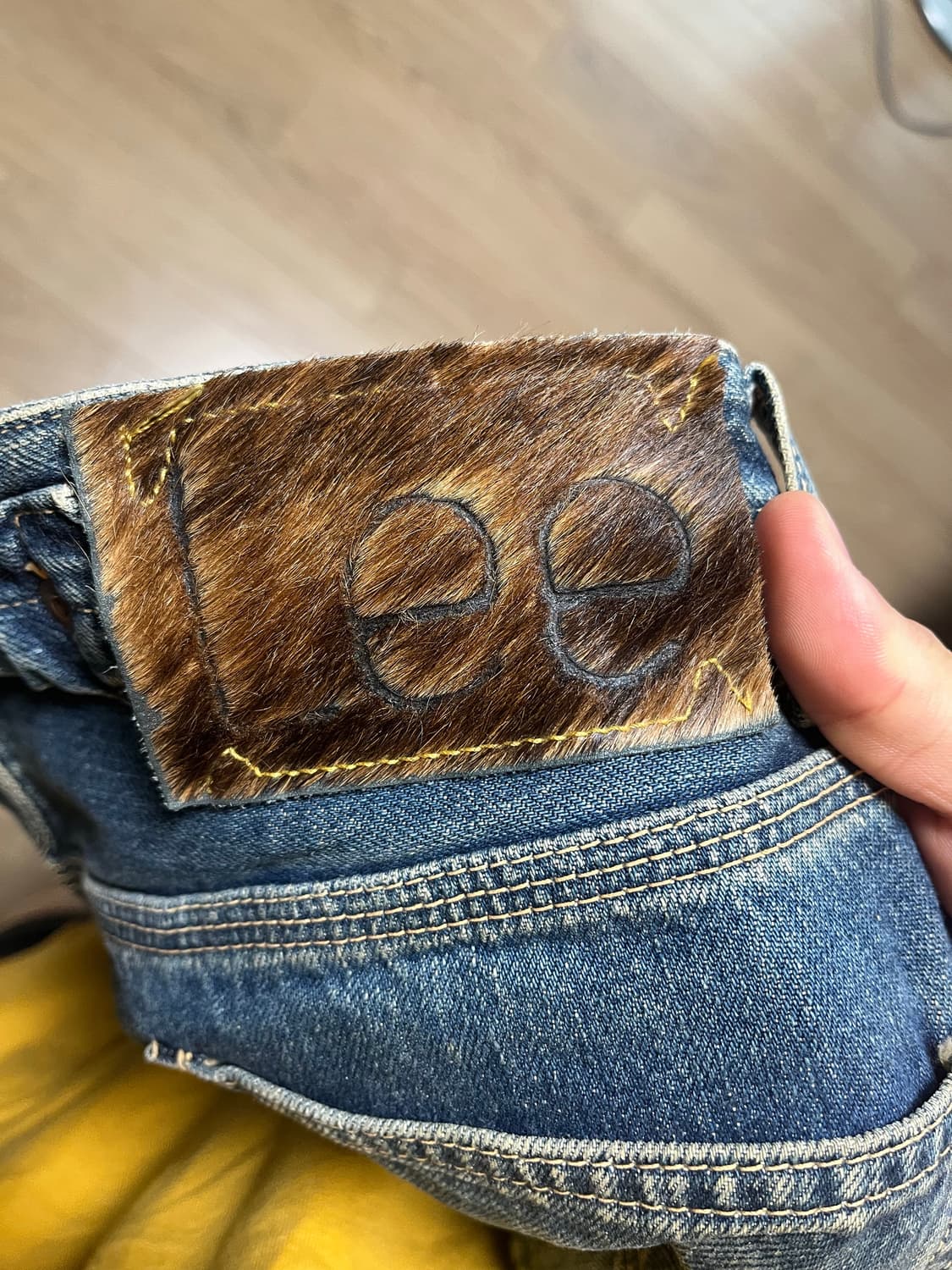 리 Lee 재팬 1101 유니온 셀비지 데님팬츠 상품이미지4