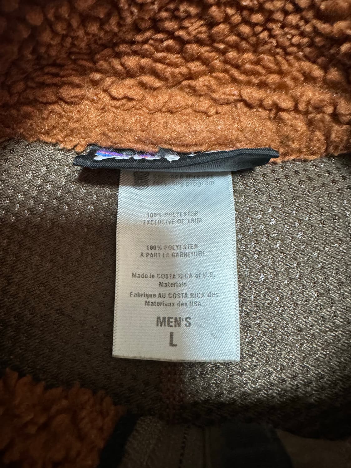 (L)00s 파타고니아 빈티지 레트로 브라운 상품이미지3