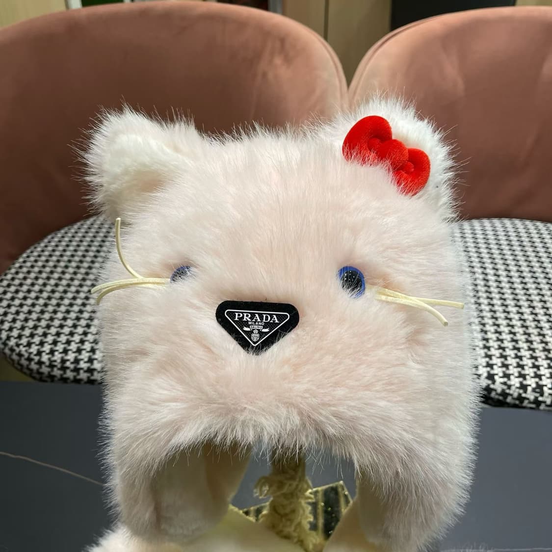 프라다  짜임 햇 4색 상품이미지6