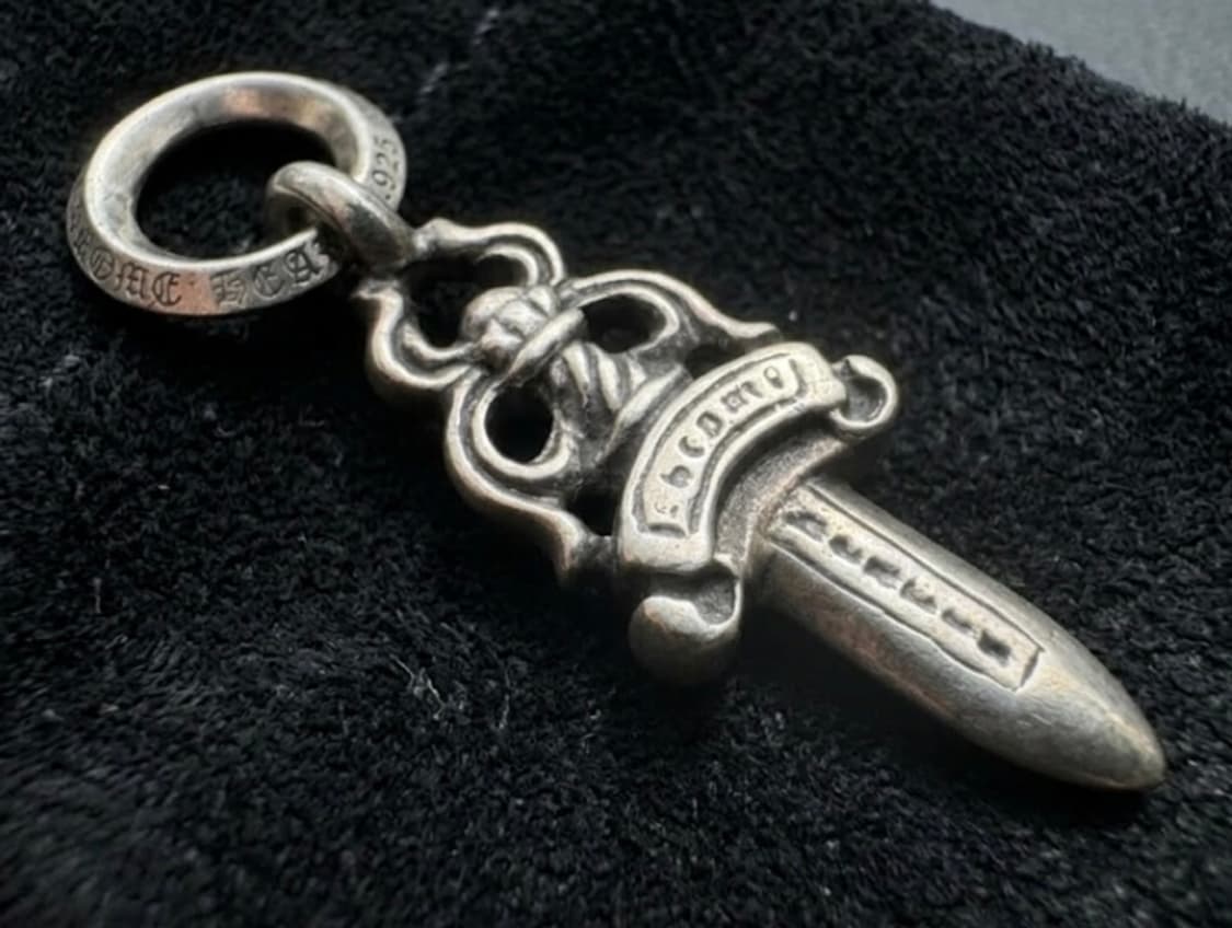 크롬하츠 5 대거 925 실버목걸이 상품이미지1