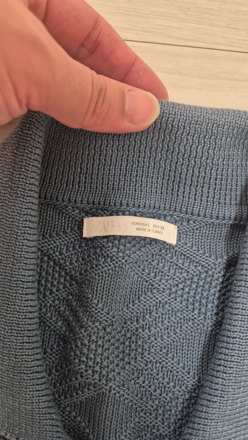 자라 반팔 니트 XL 상품이미지2