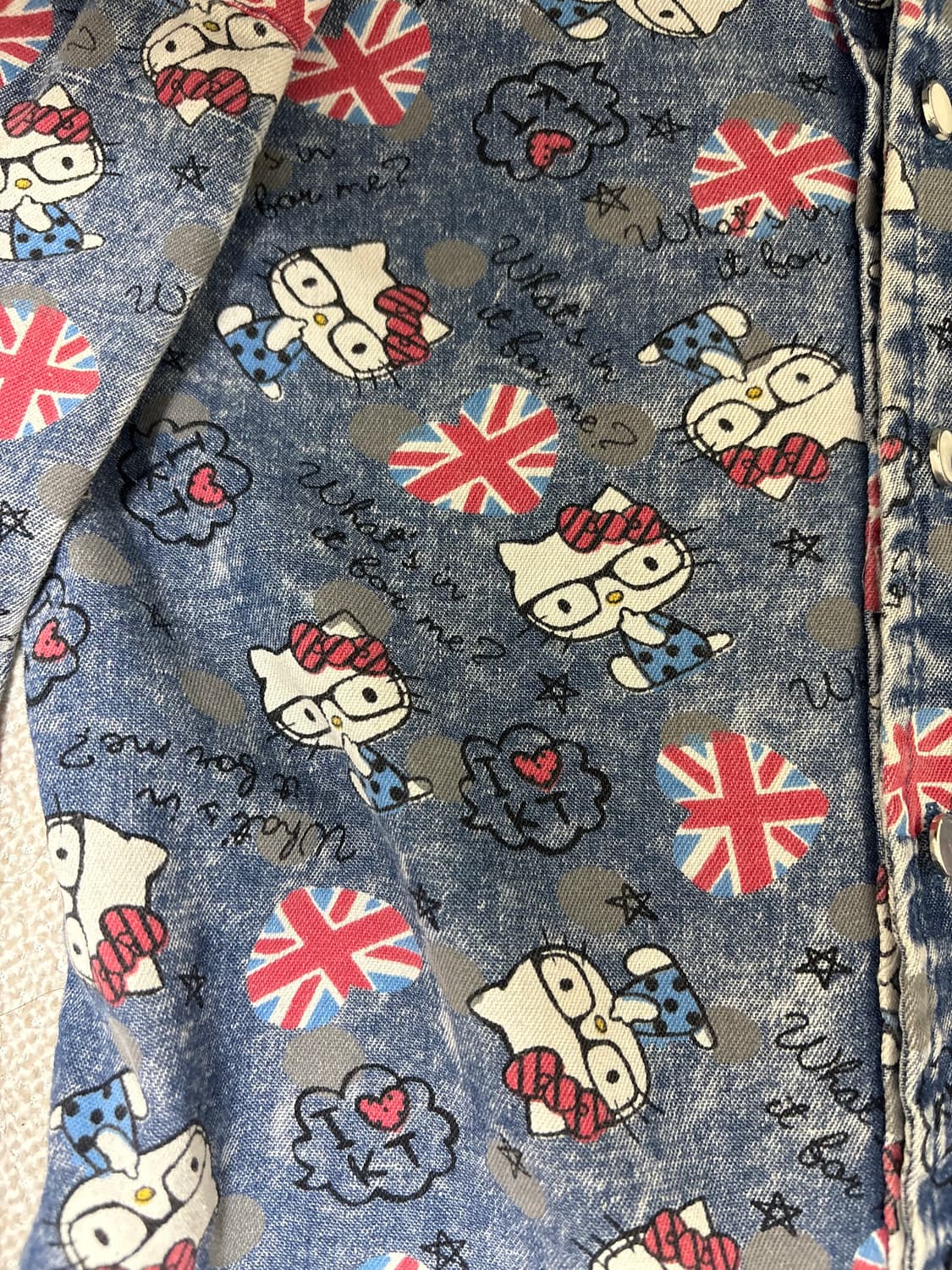 90‘s 헬로키티 빈티지 셔츠 상품이미지2