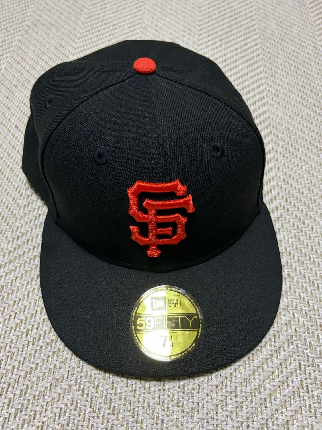뉴에라 mlb 어센틱 샌프란시스코 자이언츠 게임 블랙 모자 상품이미지1