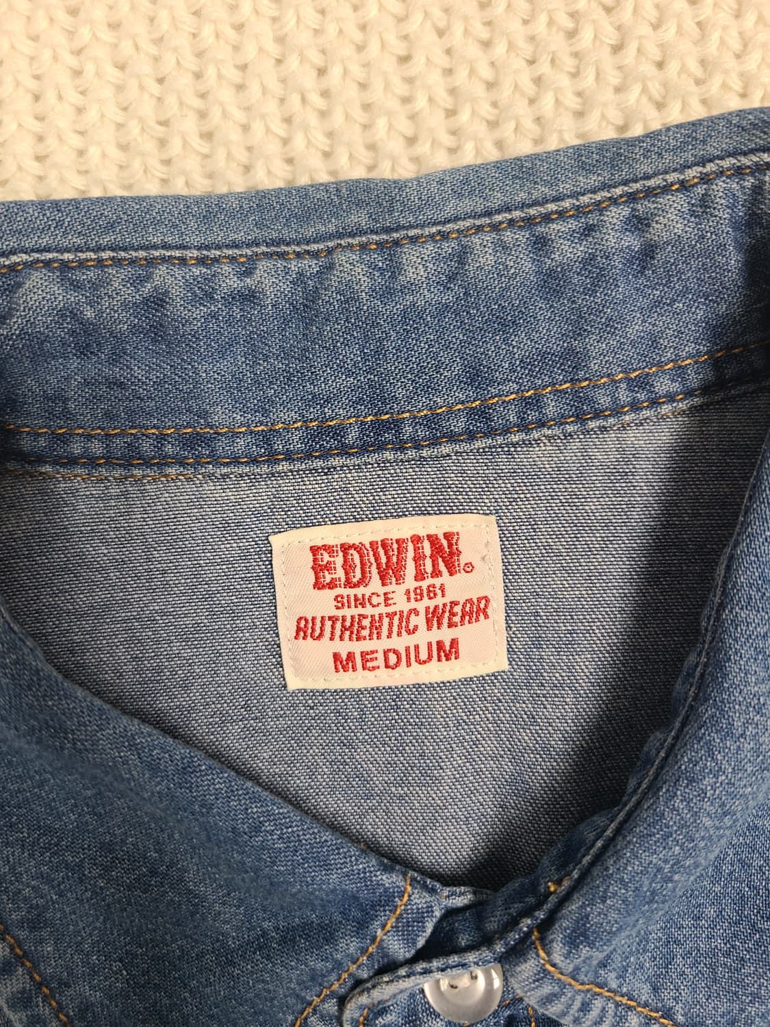 EDWIN Japan 빈티지 웨스턴 셔츠 상품이미지4