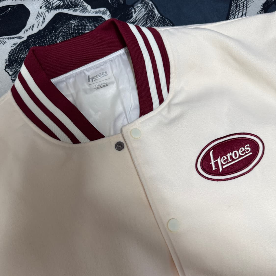 키움히어로즈 바시티자켓  120 4XL사이즈  상품이미지3