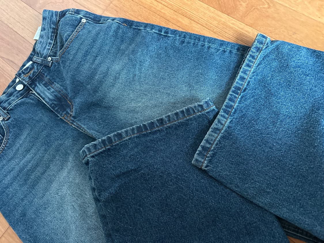 밀로우먼 워시드 데님팬츠(새상품) 상품이미지2