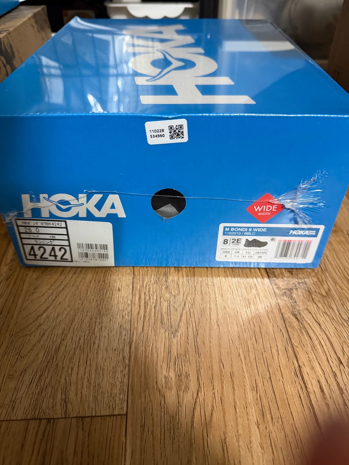 호카 본디9 와이드 260사이즈 판매 상품이미지3