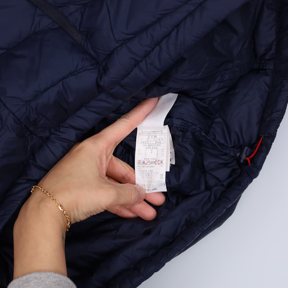 [95] 블랙야크 구스다운 경량패딩 점퍼 1229H1 상품이미지4