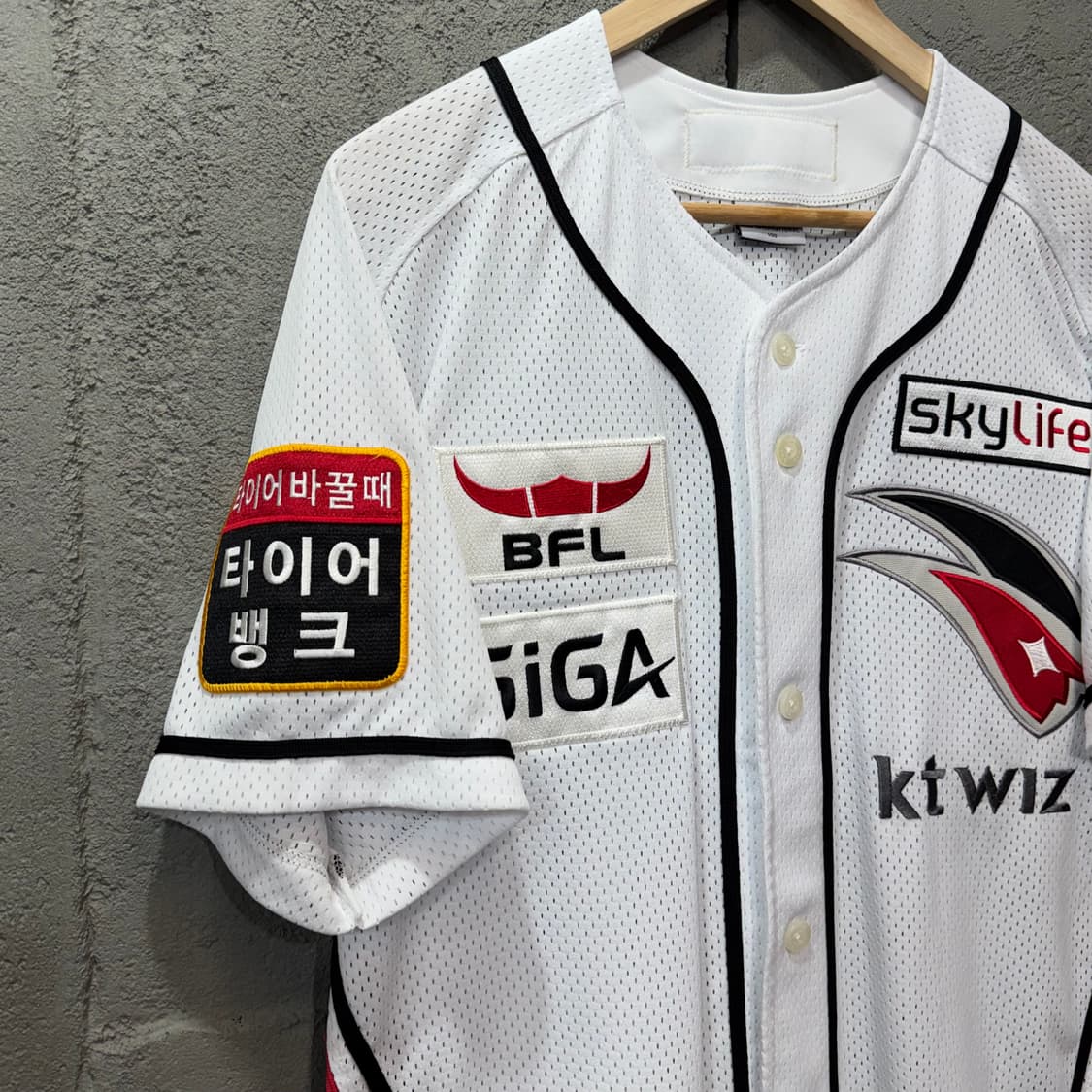 KT WIZ 수원파크 베이스볼 져지 주석 에디션 (L)   상품이미지6