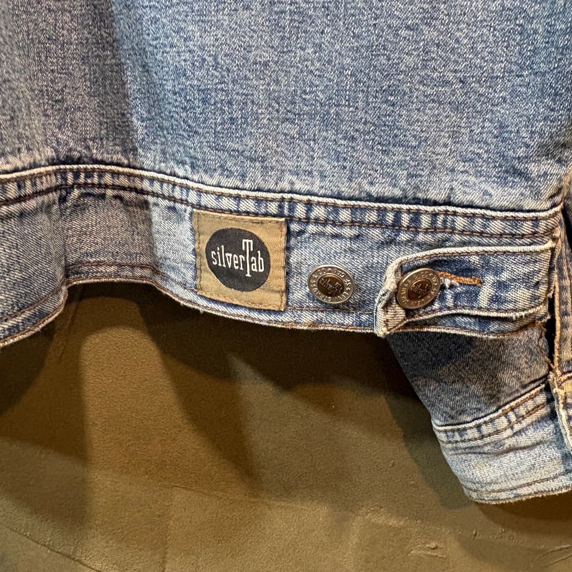 [L] LEVI's Silver Tab 리바이스 실버탭 데님 블루종 상품이미지5