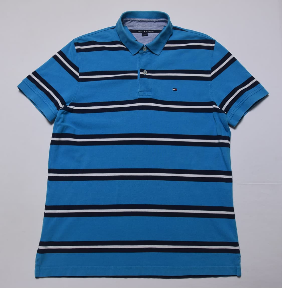 타미힐피거 스트라이프 카라티 M 거의 새상품 상품이미지2