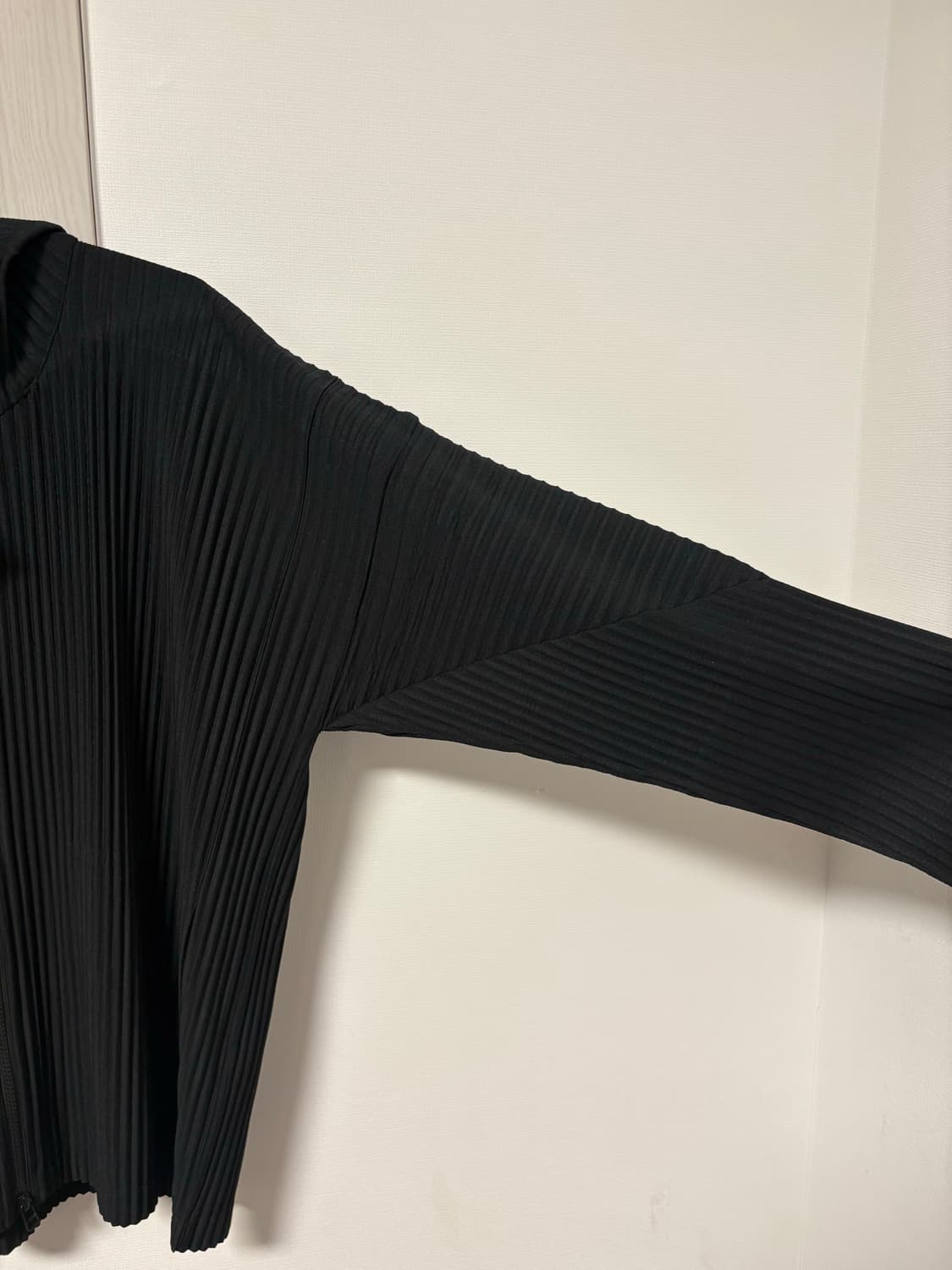 옴므플리세 후드집업 jl106 블랙 4사이즈 상품이미지3