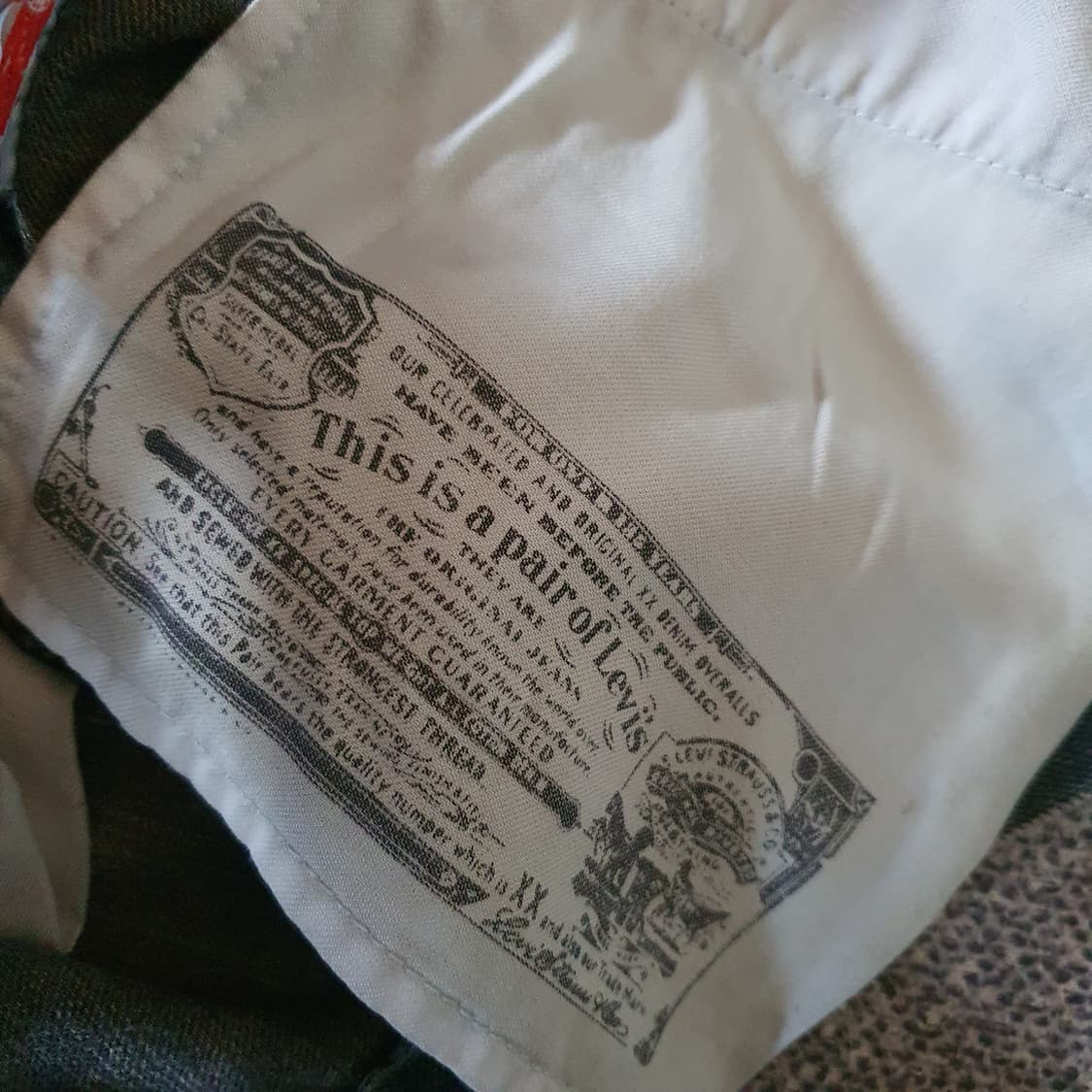 00s 유럽 리바이스501 데님 팬츠 no.16 상품이미지6