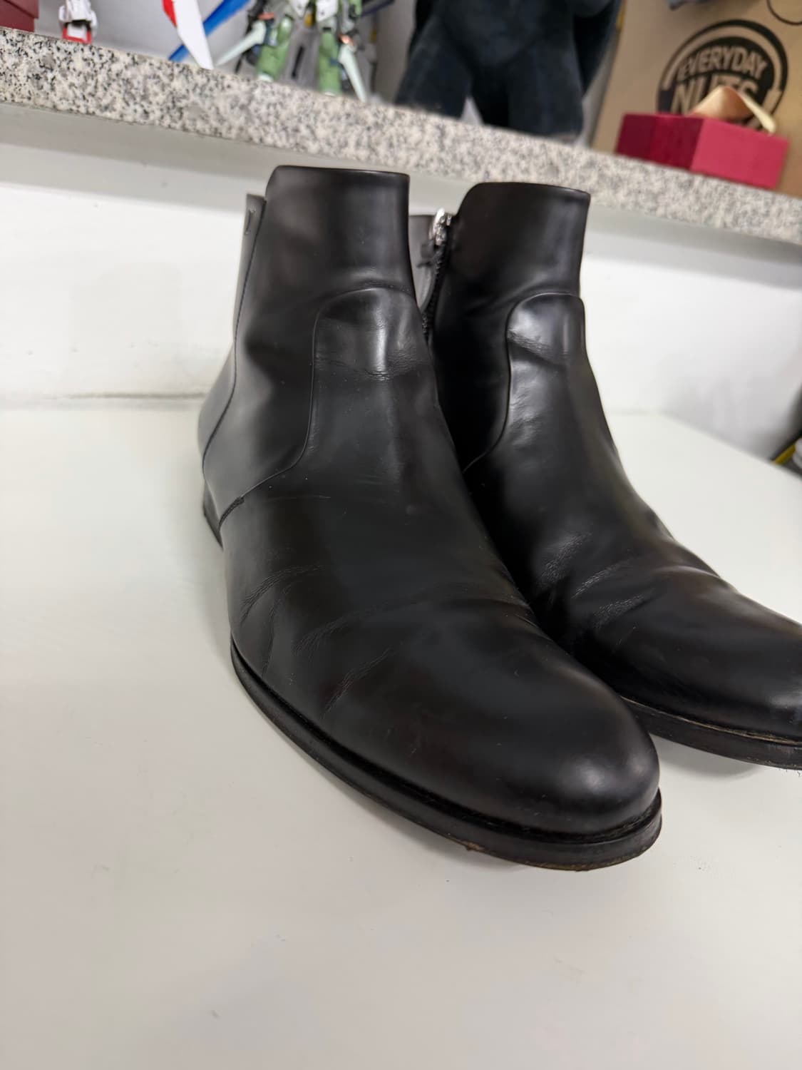 정품) 루이비통 남성 가죽 첼시부츠 6(255-260) 상품이미지3