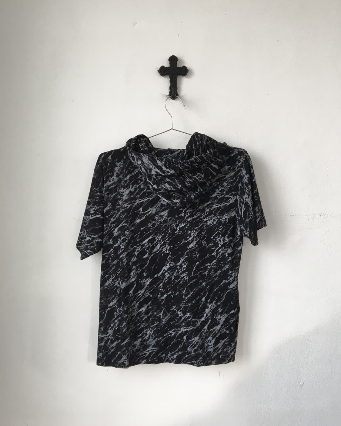 Dyed printing hood zip up 상품이미지3