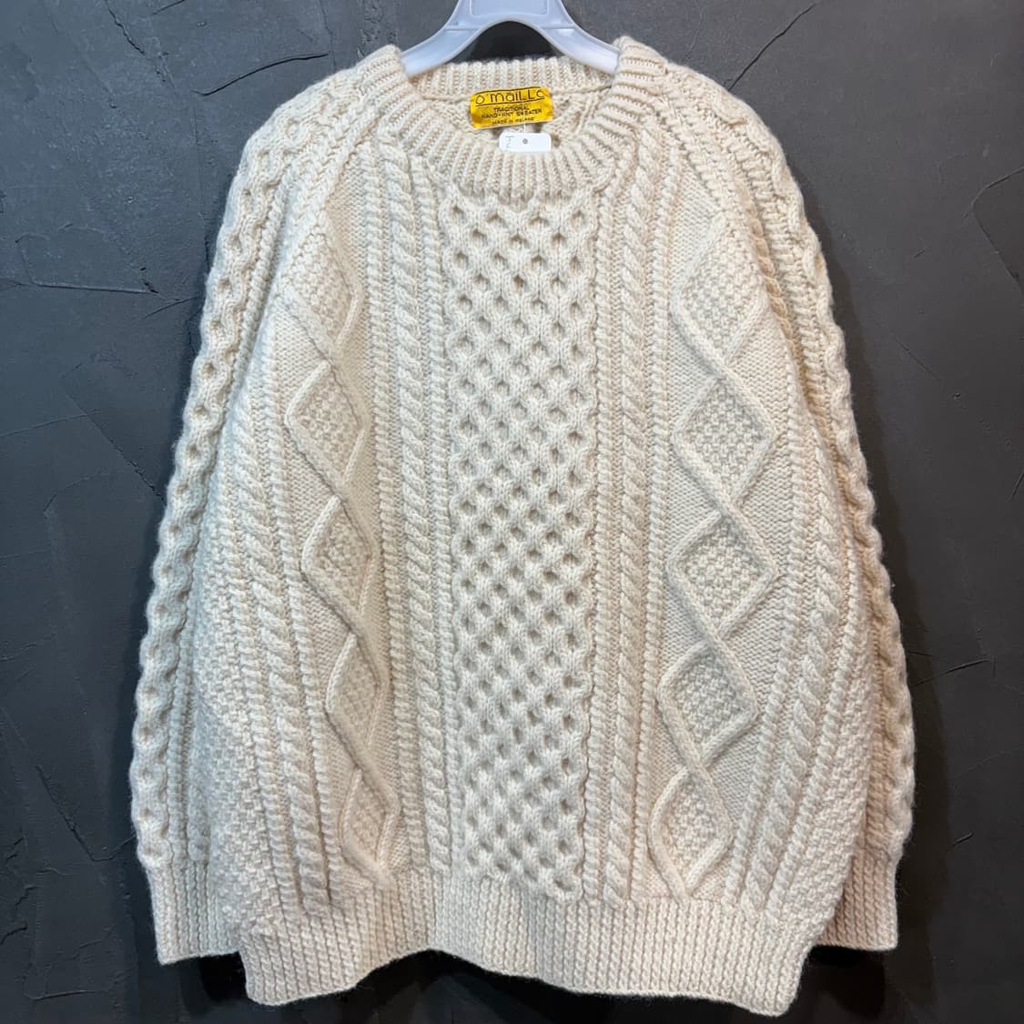 [L] O'maille 오말리 아란 스웨터  상품이미지1