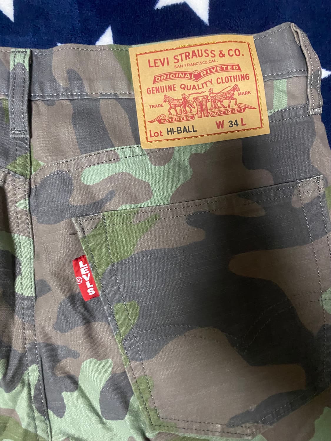 리바이스 프리미엄 카모 팬츠 상품이미지9