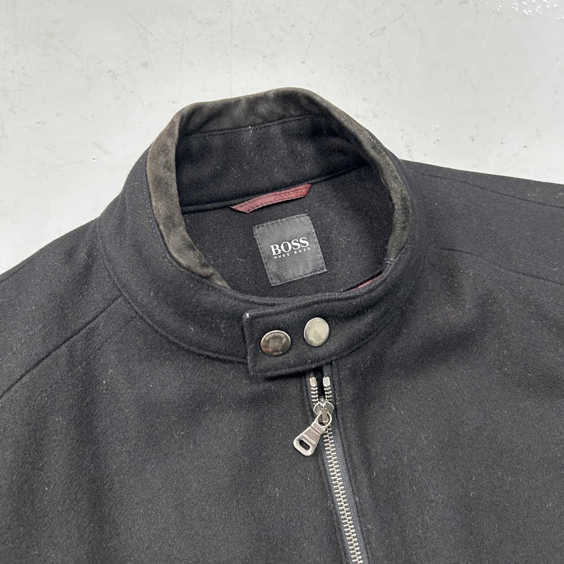 보스 스웨이드 엘보 울 클레시 자켓 상품이미지7