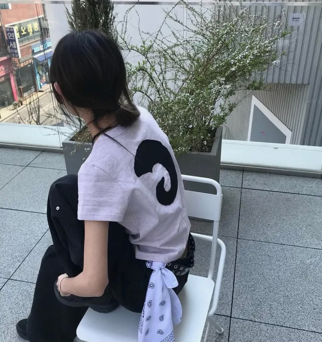 탄산마그네슘 라이트핑크 티셔츠 상품이미지1